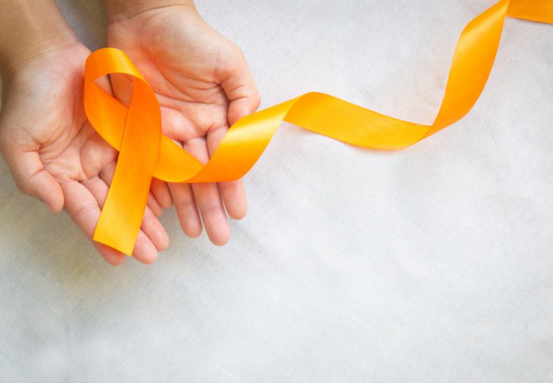 Image-of-orange-kidney-cancer-awareness-ribbon